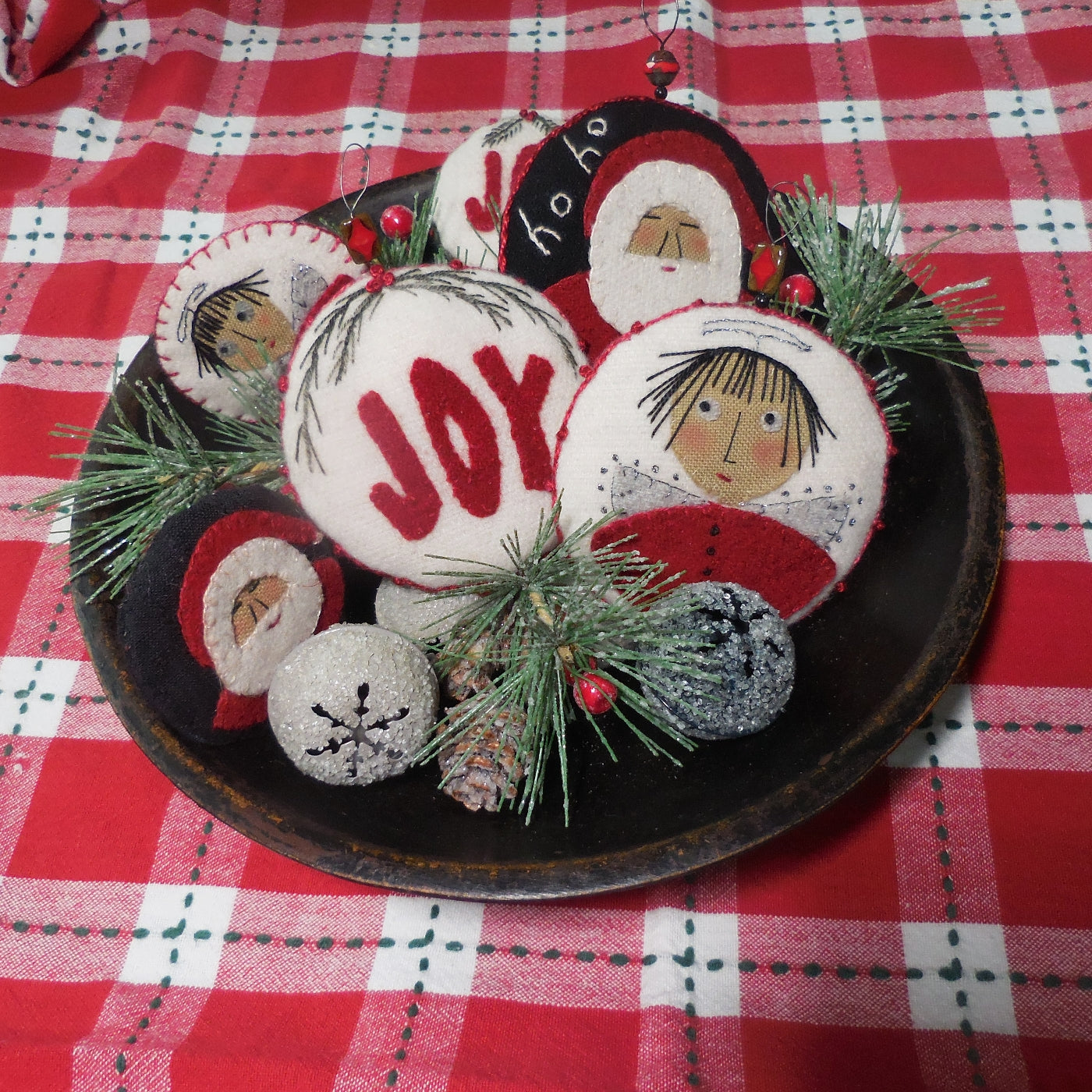 Christmas Pins and Ornaments