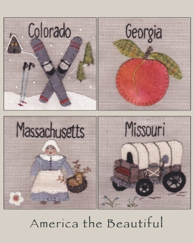 Wool Applique Patterns, Missouri