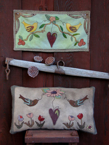 Birdland Wall Hanger/Mat Pattern #RR142