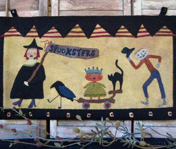 Spooksters Parade Wallhanging Quilt Pattern #RR157 - Kit Available