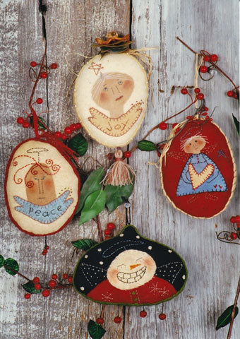 Angelic Woolies Ornaments