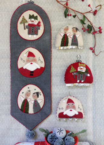 Holiday Bellringer & Ornaments Pattern and Kit Options