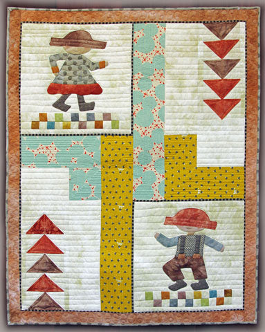 Kid Dance Quilt Pattern #RR192