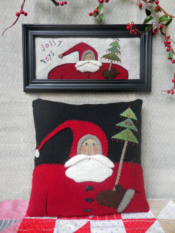 Santa Brings The Tree