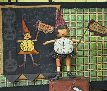 Scream Punk Abby Doll and Wall Hanging