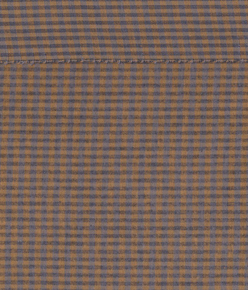 Flannel Fabric - Orange Rust Plaid - By the Yard - 100% Cotton Flannel