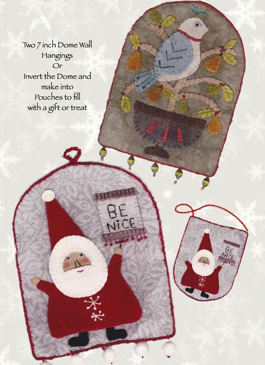 Mini Holiday Dome Pattern and Kits now available.