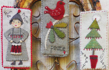 Christmas Tags And Bags Pattern and Kit Options