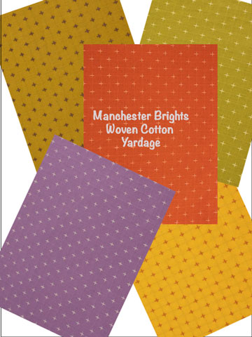 WOVEN COTTONS MANCHESTER BRIGHTS  - YARDAGE