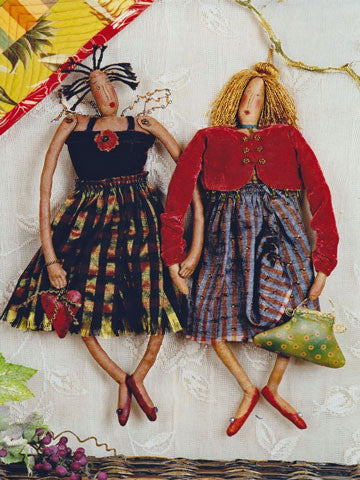 Desiree and Olivia Muslin Doll Pattern #RR90