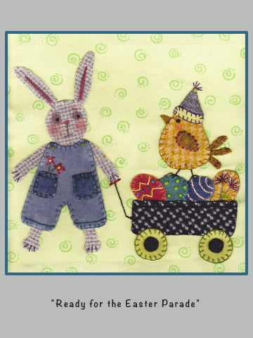 EASTER LADIES  BLOCK #6 KIT & PATTERN OPTIONS