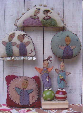 Little Angel Things Ornaments/Pincushion/Sachet Pattern #RR114