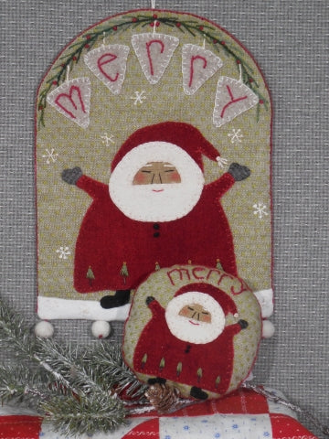 Merry Little Santa Pattern and Kit Options