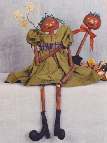 Queen Of Halloween Doll Pattern #RR067