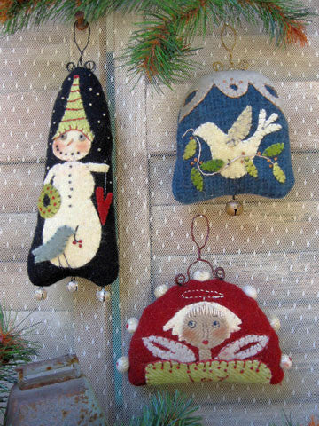Three Little Woolies Ornaments Pattern and Kit Options